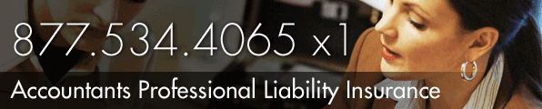 Comprehensive Coverage for the Accounting Professional.  Call 877.534.4065 x1 for more information.