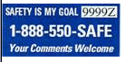 Safety Is My Goal - 1-888-550-SAFE