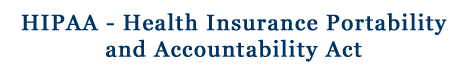 The Health Insurance Portability and Accountability Act of 1996 (HIPAA)