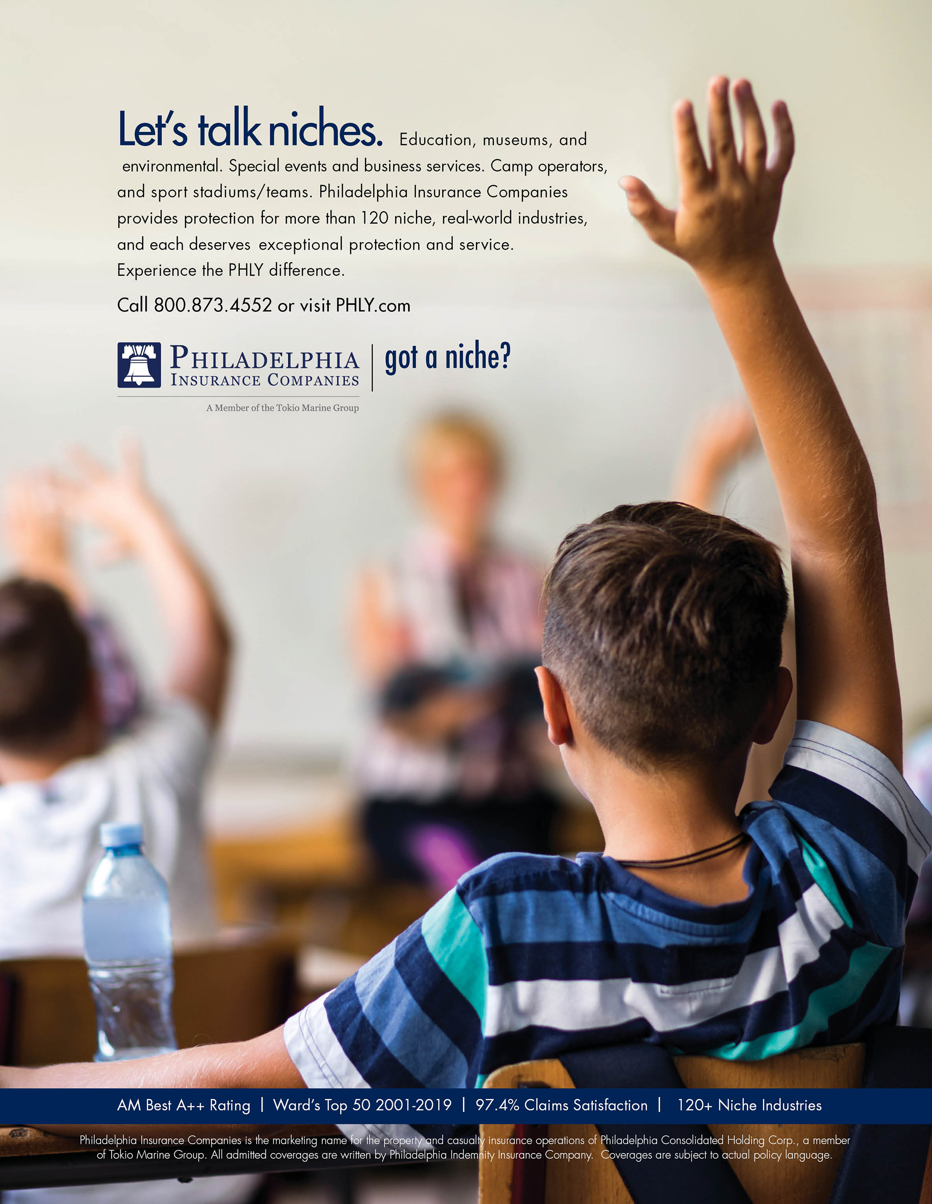 Schools and Education Insurance Niche Ad Philadelphia Insurance Companies