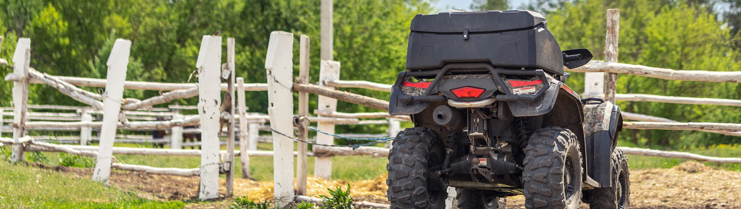 ATV on Farm