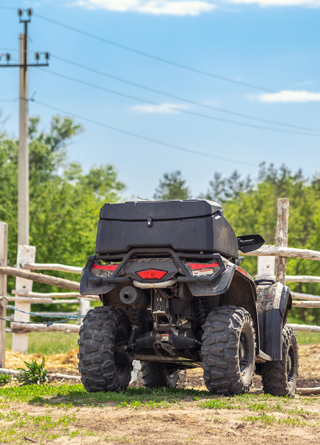 ATV on Farm